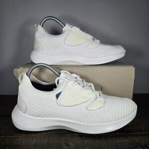 Vessi Cream and White Sneakers